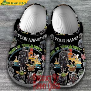 Personalized Mandalorian This Is The Way Crocs Shoes