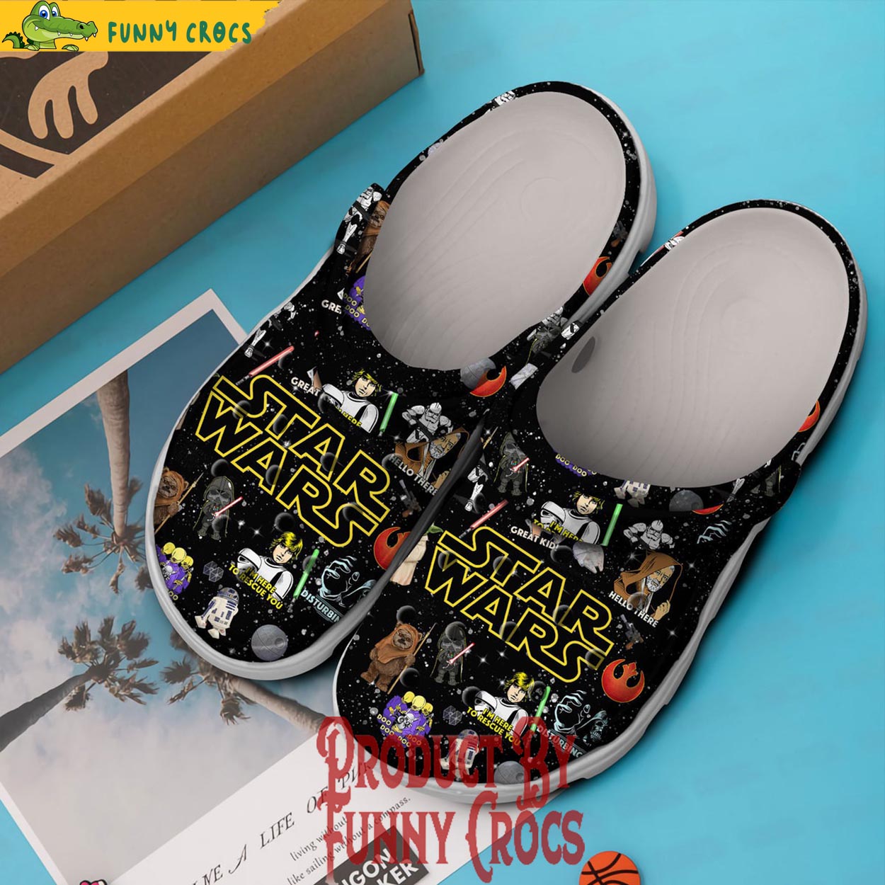 Star Wars 4 Crocs Shoes