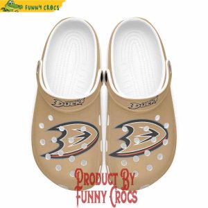 Anaheim Ducks Crocs Slippers