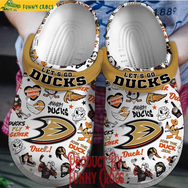 Anaheim Let’s Go Ducks Crocs Clog