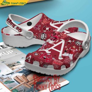 Arkansas Razorbacks Baseball Crocs Shoes 3