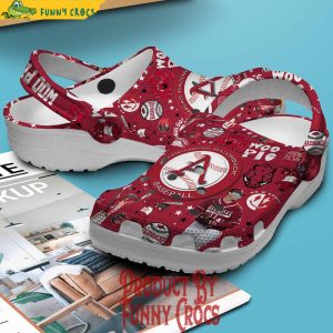 Arkansas Razorbacks Woo Pig Sooie Crocs Shoes