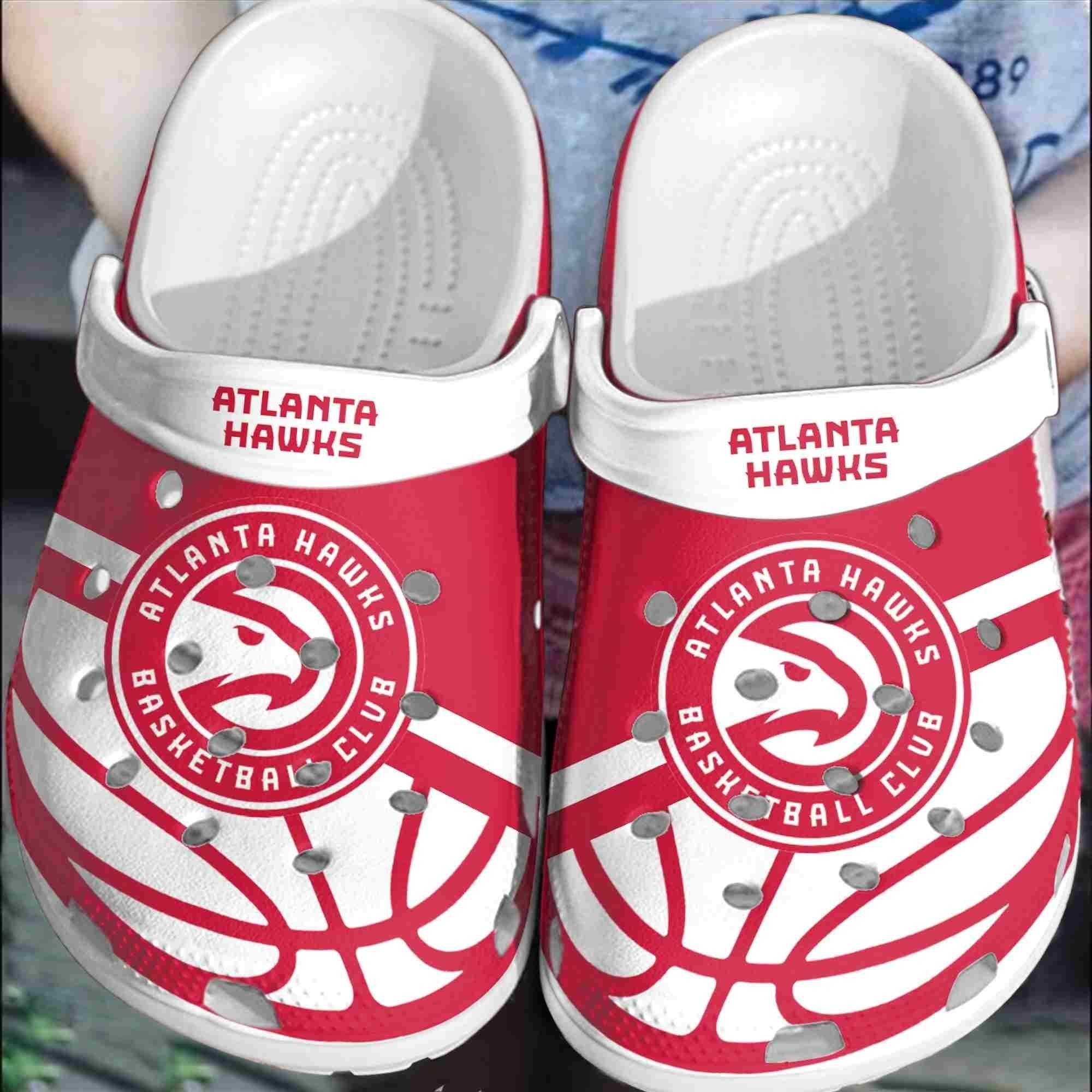 Atlanta Hawks Basketball Club Crocs New Styles - Discover Comfort And ...