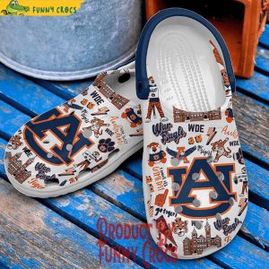 Auburn Tigers War Eagle Crocs Shoes