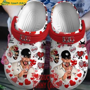 Bad Bunny XoXo Happy Valentines Day Crocs 1