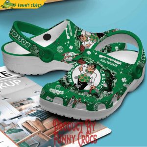 Boston Celtics Bleed Green Basketball Crocs Gifts For Fans