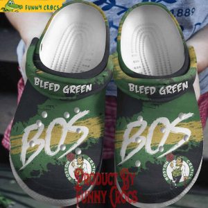 Boston Celtics Bleed Green Crocs For Adults