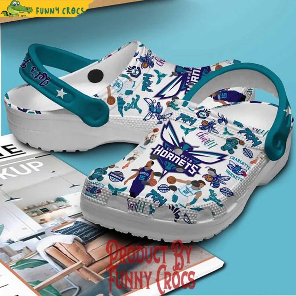 Charlotte Hornets Let’s Fly Basketball Crocs Shoes