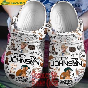 Cody Johnson Pattern Crocs Gifts For Fans