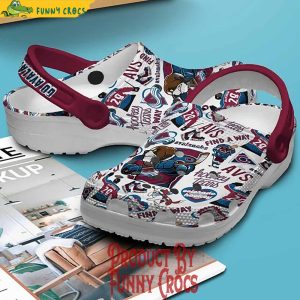 Colorado Avalanche Find A Way Crocs Shoes 3
