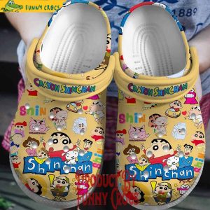 Crayon Shin Chan Crocs Shoes 1