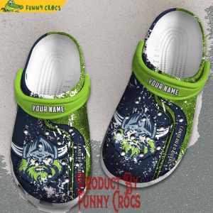 Custom Brisbane Broncos NRL Crocs Shoes