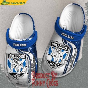 Custom Canterbury Bankstown Bulldogs NRL Crocs Shoes