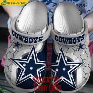 Custom Dallas Cowboys Logo Star Crocs Crocband