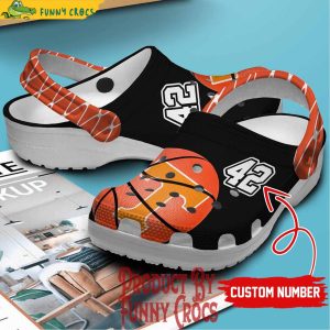 Custom Number Tennessee Volunteers Mens Basketball Crocs Shoes 2