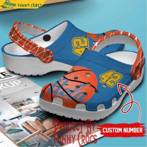 Custom Number UCLA Bruins Men’s Basketball Crocs Shoes