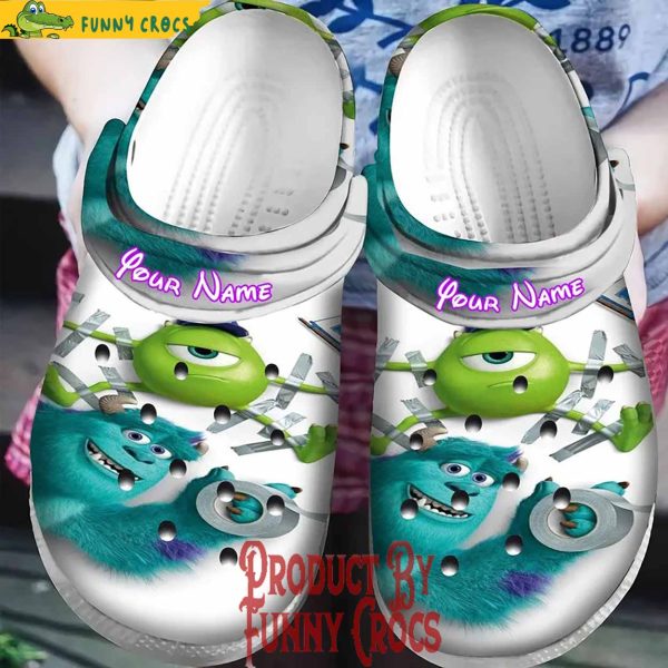 Custom Sulley And Mike Monsters University Classic Clog Crocs