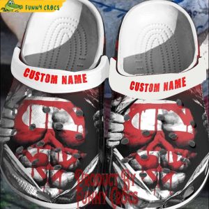 Custom Superman Crocs For Men