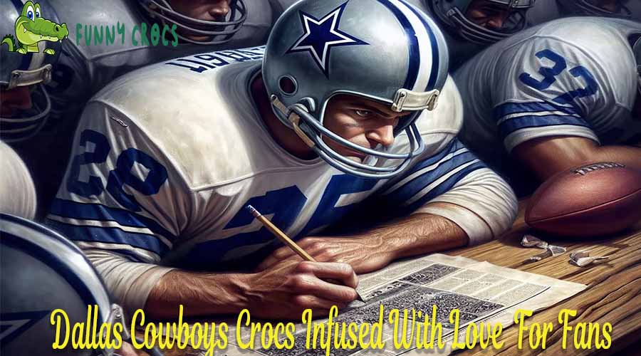 Dallas Cowboys Crocs Infused With Love For Fans
