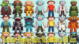 Dimension Hopping Delights Rick And Morty Gifts Ideas