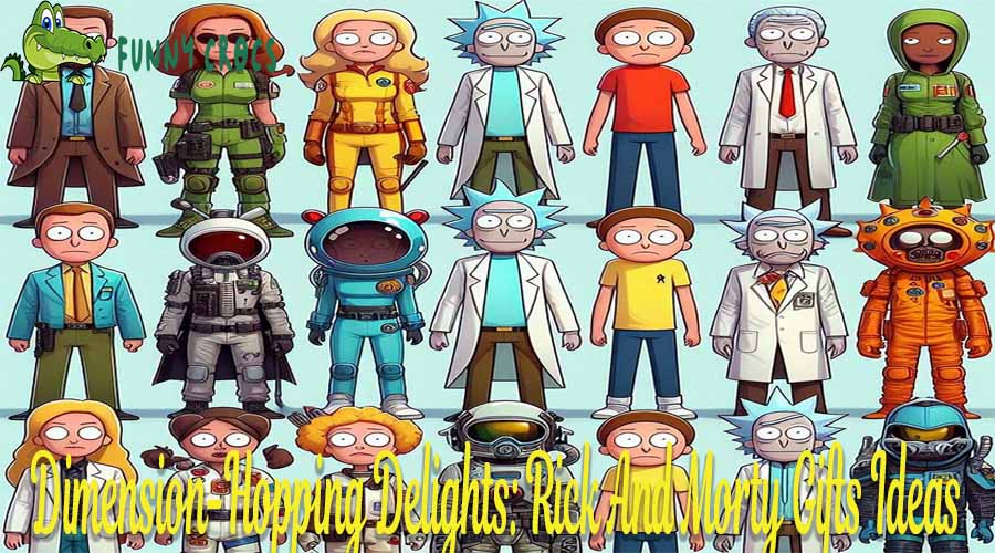 Dimension Hopping Delights Rick And Morty Gifts Ideas