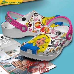 Dolly Parton Colorful Crocs Shoes 3