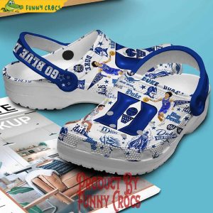 Duke Go Blue Devils NCAA Basketball Crocs Shoes