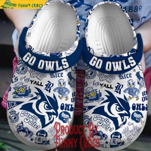 Florida Atlantic Go Owls NCAA Crocs Shoes 1