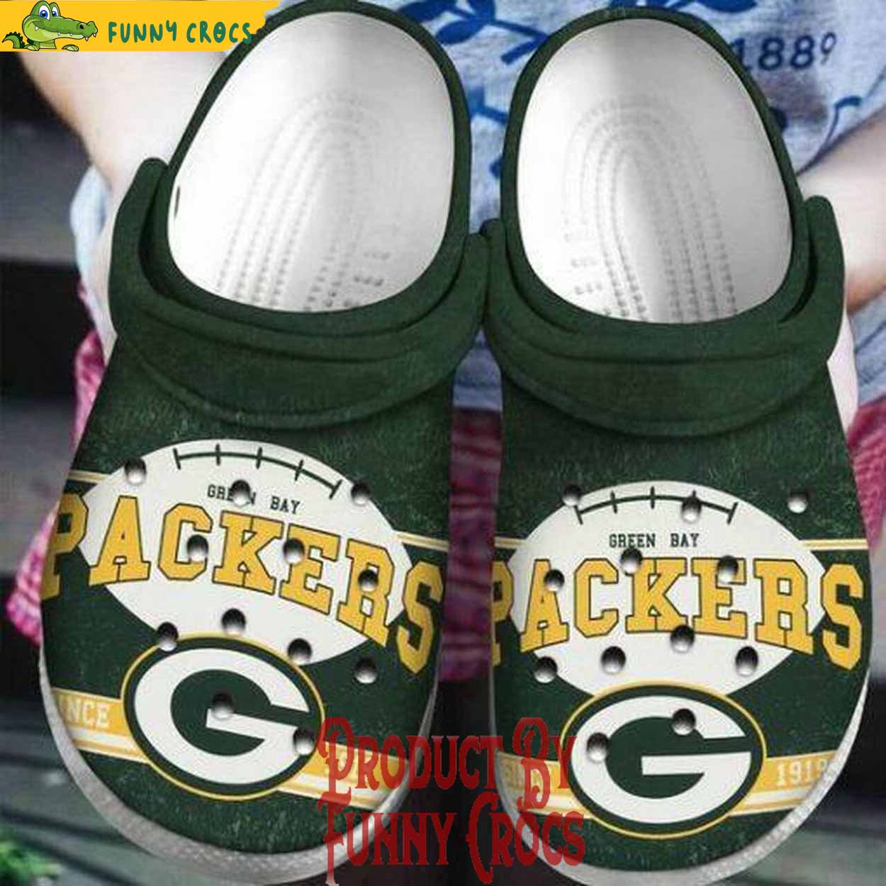 Green Bay Packers Football NFL Crocs For Adults - Discover Comfort And ...