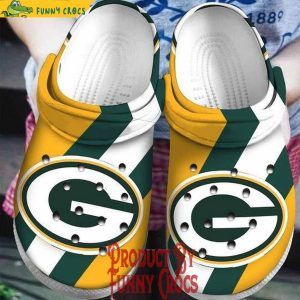 Green Bay Packers Logo 3D NFL Crocs Gifts For Fans