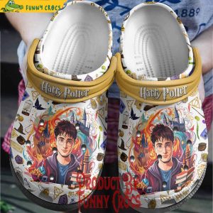 Harry Potter Trait Panting Crocs Shoes 1