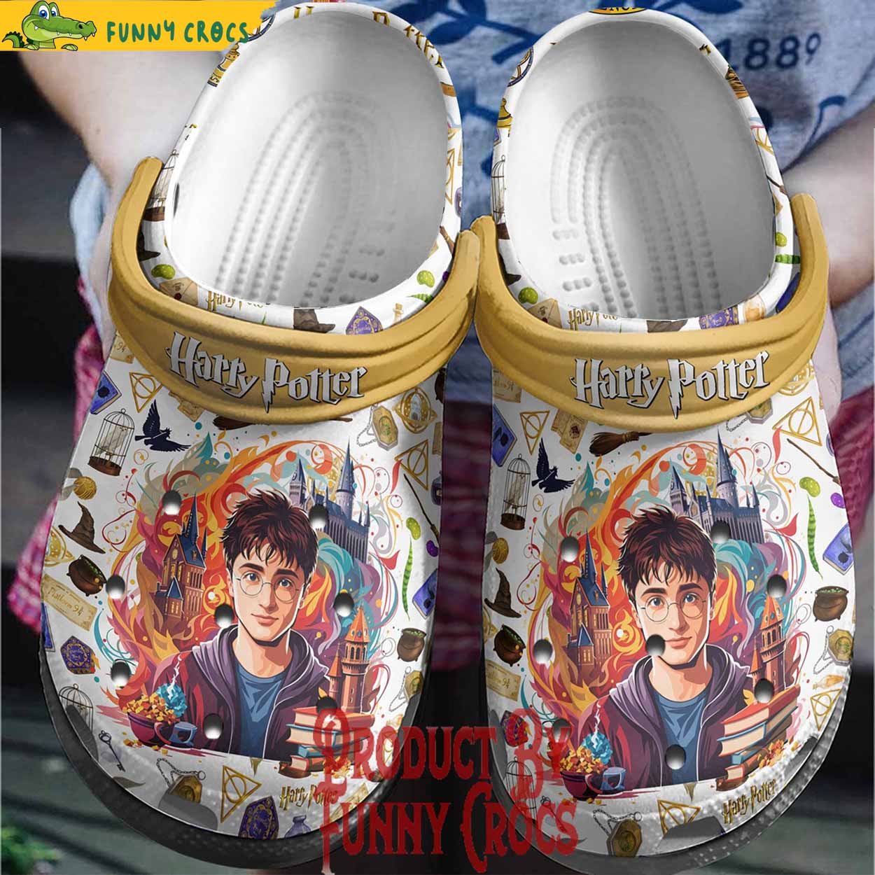 Harry Potter Trait Panting Crocs Shoes