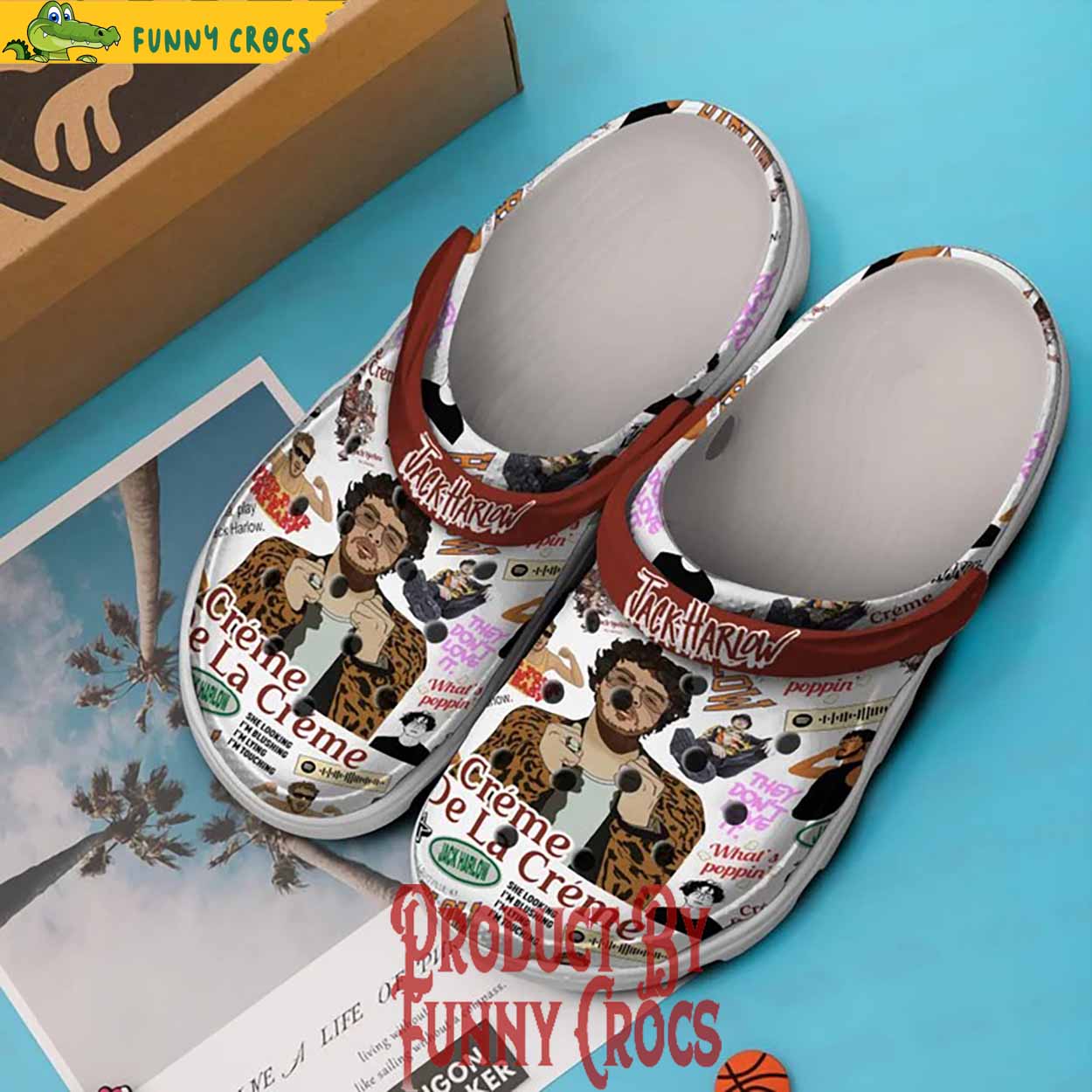 Jack Harlow Rapper Crocs For Adults - Discover Comfort And Style Clog ...