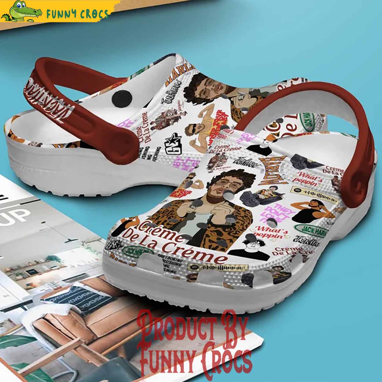 Jack Harlow Rapper Crocs For Adults - Discover Comfort And Style Clog ...