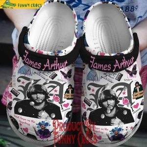 James ArThur Singer Crocs Shoes 1