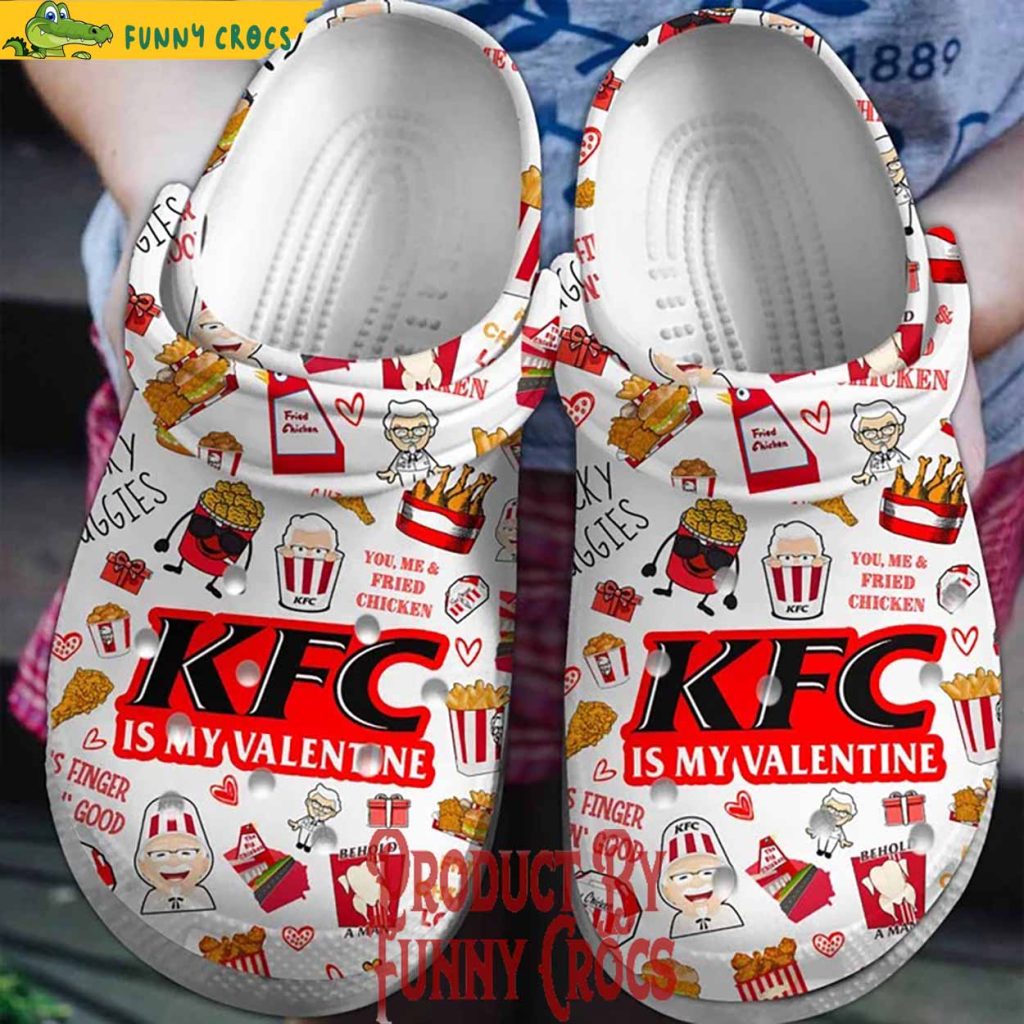 KFC Is My Valentines Crocs Shoes