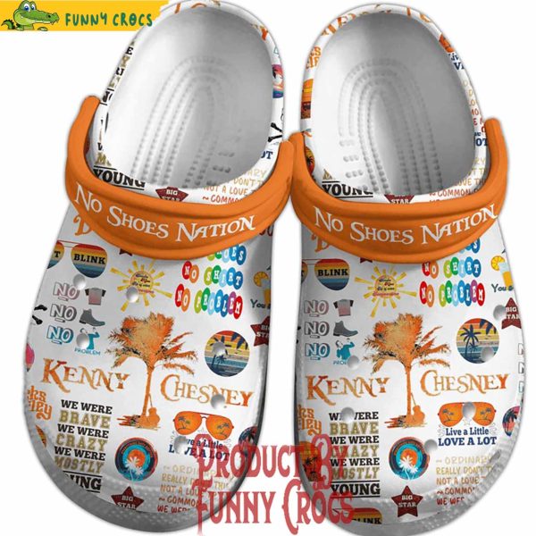 Kenny Chesney No Shoes Nation Crocs Shoes
