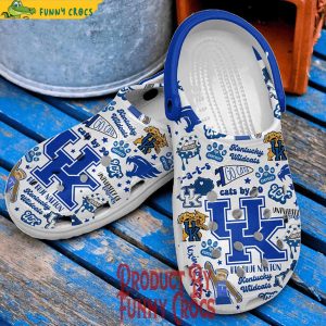 Kentucky Wildcats Big Blue Nation Crocs Shoes 3
