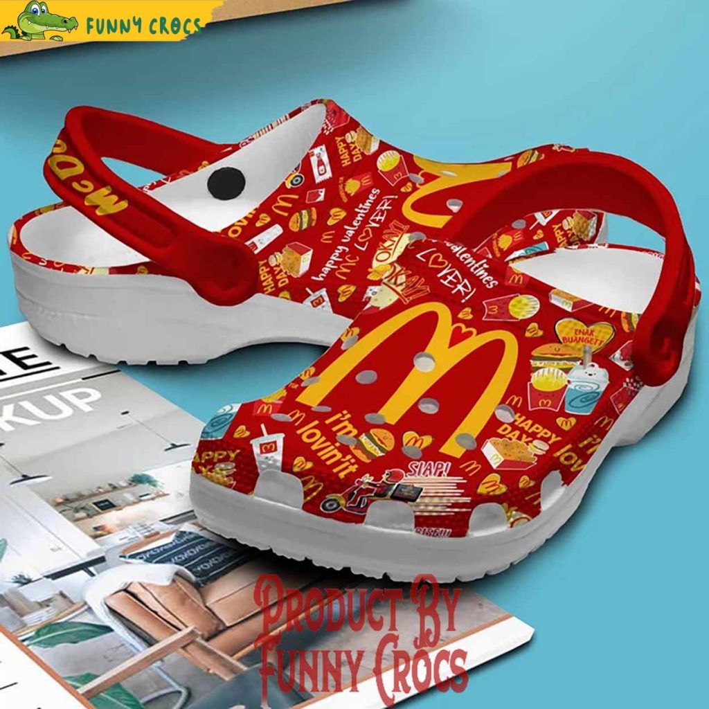 Mcdonald's Happy Valentines Day Crocs Shoes - Discover Comfort And 