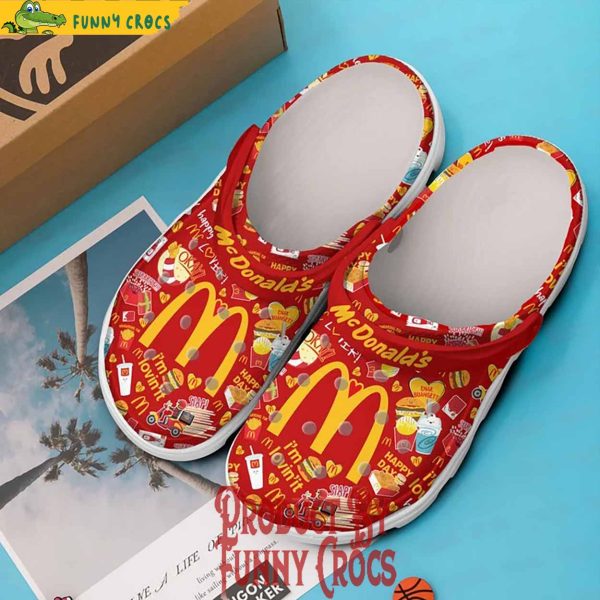 Mcdonald’s Happy Valentines Day Crocs Shoes