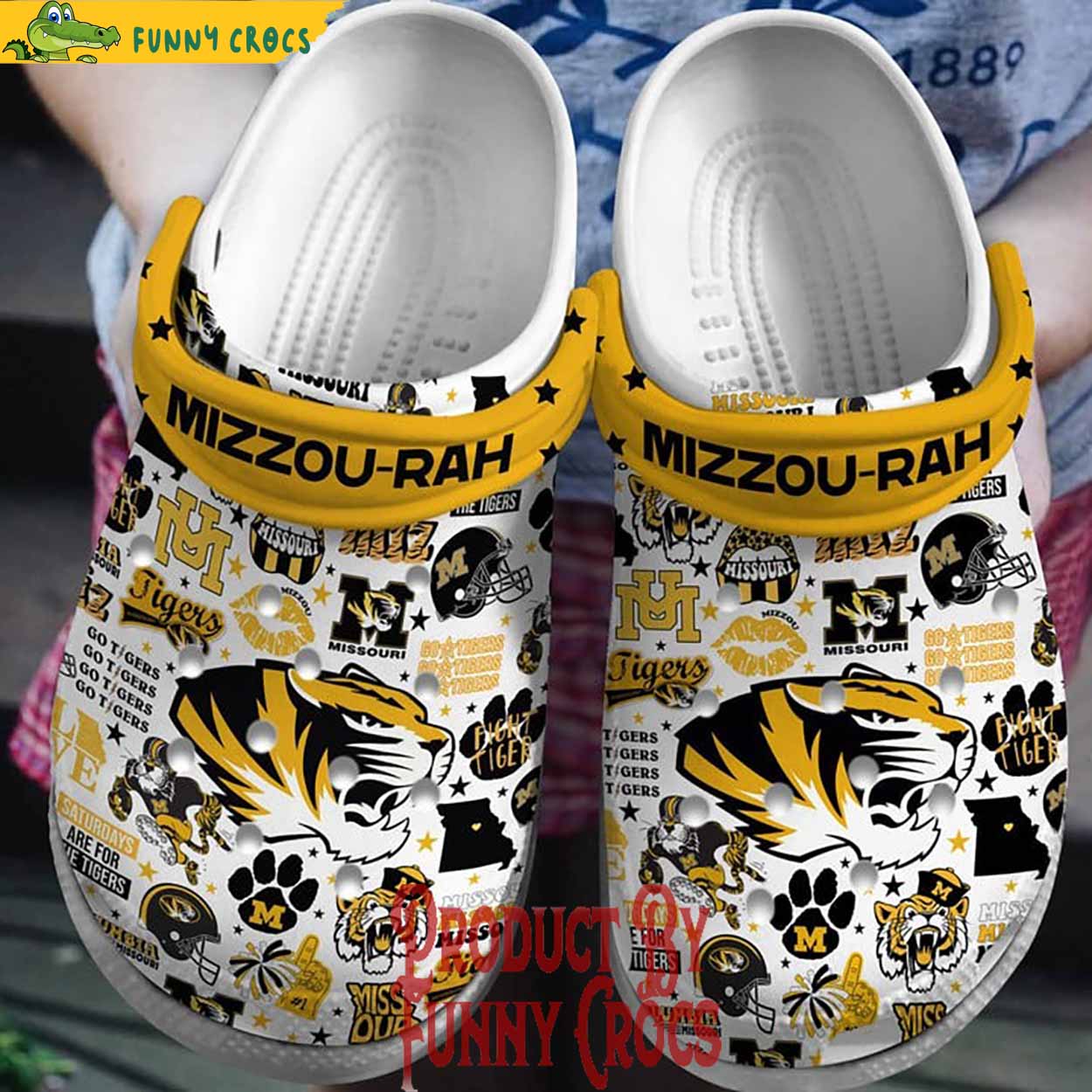 Missouri Tigers Football Crocs Shoes - Discover Comfort And Style Clog ...