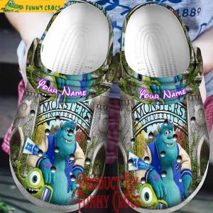 Monsters University Sulley And Mike Crocs Shoes