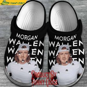 Morgan Wallen Black Crocs