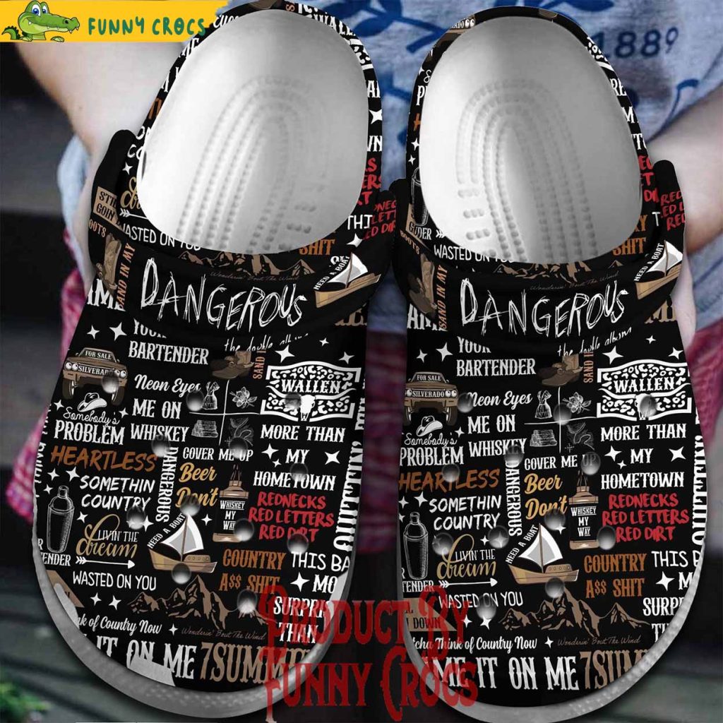 Morgan Wallen Dangerous The Double Album Crocs