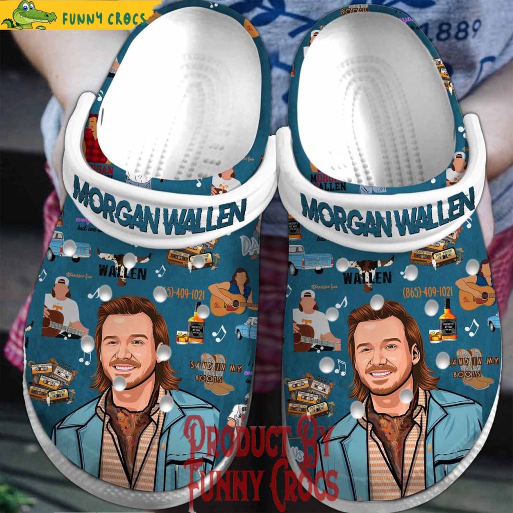 Morgan Wallen Sand In My Boots Crocs