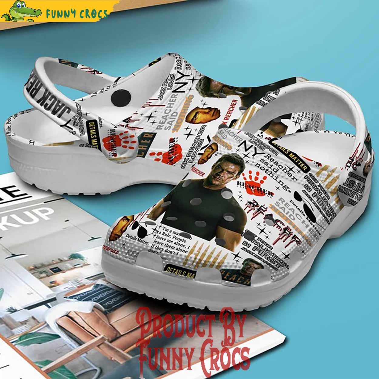 Movie Jack Reacher Crocs Shoes - Discover Comfort And Style Clog Shoes ...