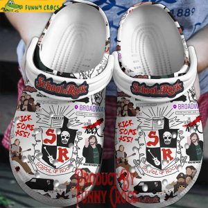 Movie School Of Rock Crocs Shoes 1