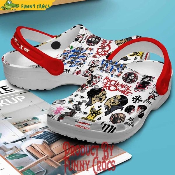 My Chemical Romance Band Crocs Shoes