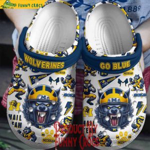 NCAA Michigan Wolverines Crocs Gifts For Fans 1