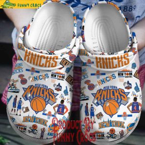 New York Knicks NBA Crocs For Adults